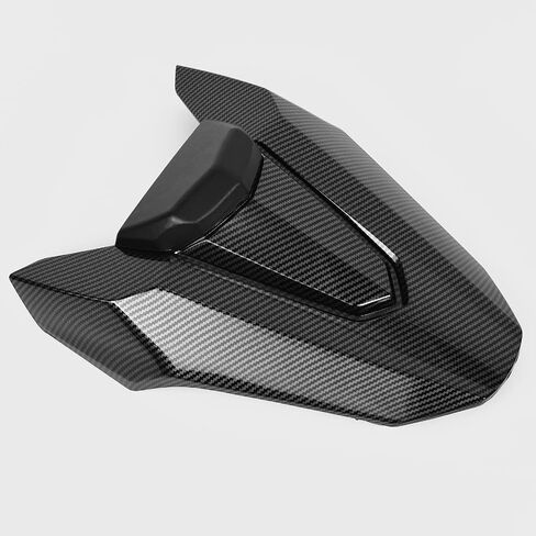 Wooga Motorcycle CB650R/ CBR650R ملحقات المقعد الخلفي Pillion Cowl Fairing Cover Cowl ABS FTT for HO & NDA CB650R/ CBR650R الأجزاء المعدلة 2019 2020 2021 2022 2023 (مظهر ألياف الكربون) in Kuwait