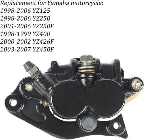 labwork Front Brake Caliper Pads Replacement for Yamaha YZ 125 250 250F 400 426F 450F See Years in Saudi Arabia