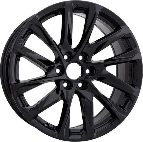 جديد 22 بوصة 22 "22x9" Premium Gloss Black Aluminium Sploy Rim for 2021 2022 2023 2024 Cadillac Escalade | aly04875u45n | مواصفات الأسهم المباشرة - OEM in Kuwait