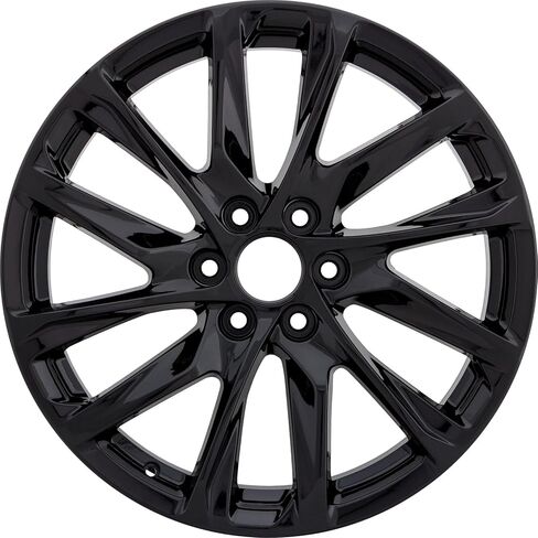 جديد 22 بوصة 22 "22x9" Premium Gloss Black Aluminium Sploy Rim for 2021 2022 2023 2024 Cadillac Escalade | aly04875u45n | مواصفات الأسهم المباشرة - OEM in Kuwait
