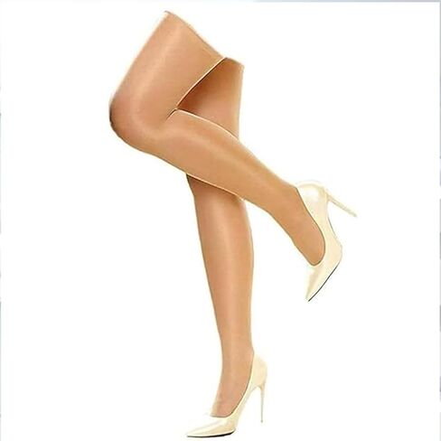 3 أزواج من الجوارب الشديدة للنساء - تخزين حجم الجلد والأسود مع أصابع القدم المعززة in Kuwait