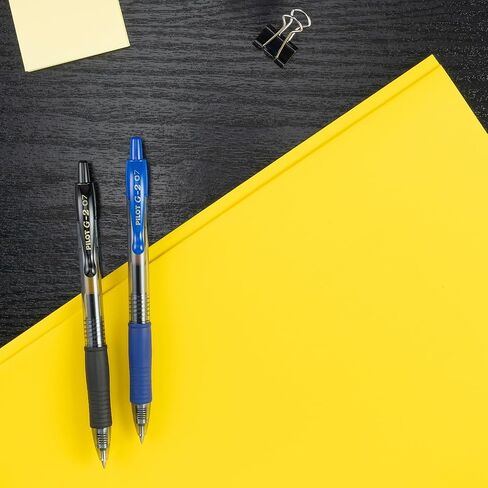 Pilot ، G2 Premium Gel Roller Pens ، Fine Point 0.7 مم ، أسود ، حزمة 4 in Saudi Arabia