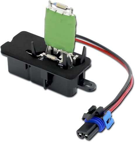 Front Manual AC Control Blower Motor Resistor Compatible with Chevy 96-14 Express, 09-16 Express 4500, 03-09 C4500-C7500 Kodiak, GMC 96-14 Savana 1500 2500 3500, 09-16 Savana 4500,973-007,RU-51 in Saudi Arabia