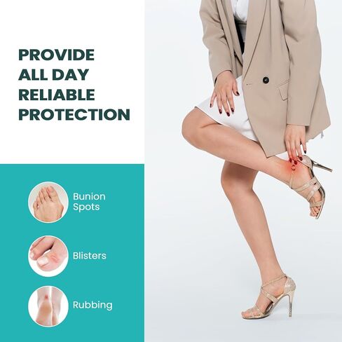 Hydrocolloid Gel Blister Bandages Pads - (Variety Pack) Promifun 32ct Waterproof Adhesive Blisters Bandages - Blister Pads for Heel, Foot, Toe, Feet - Gel Blister Chshions for Prevention & Recovery in Kuwait