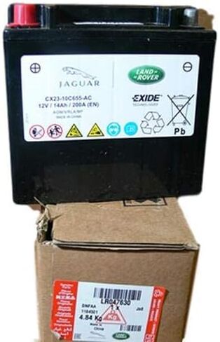 Start/Stop Battery - Range Lr4 RR Sport Range Evoque LR047630 OEM in Saudi Arabia