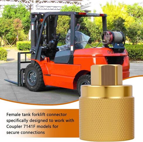 موصل شوكية الخزان الإناث لـ Rego Coupler 7141F Thread Valve 1 Pack Forklift Forklif in Saudi Arabia