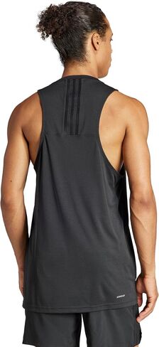 Adidas Mens عالي الكثافة تمرين 3 مخطوطات Tankt-Shirt in Saudi Arabia