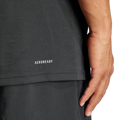 Adidas Mens عالي الكثافة تمرين 3 مخطوطات Tankt-Shirt in Saudi Arabia