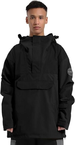 Mens Snowboard Jacket Ski Pullover Coat Warm Waterproof Windproof Men Snowboarding Jacket Winter Sports in Saudi Arabia