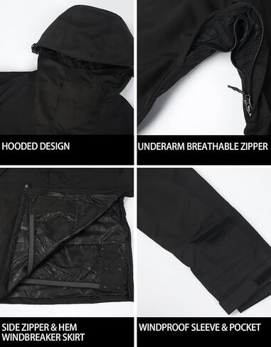 Mens Snowboard Jacket Ski Pullover Coat Warm Waterproof Windproof Men Snowboarding Jacket Winter Sports in Saudi Arabia