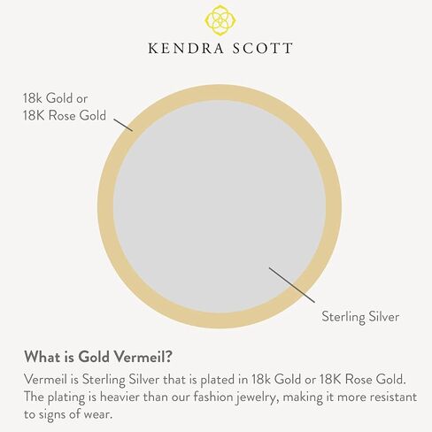 Kendra Scott Tiny Dira White Diamond Stud أقراط in Kuwait