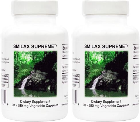 Supreme Nutrition Smilax, 90 Pure Sarsaparilla Vegetarian Capsules in Saudi Arabia