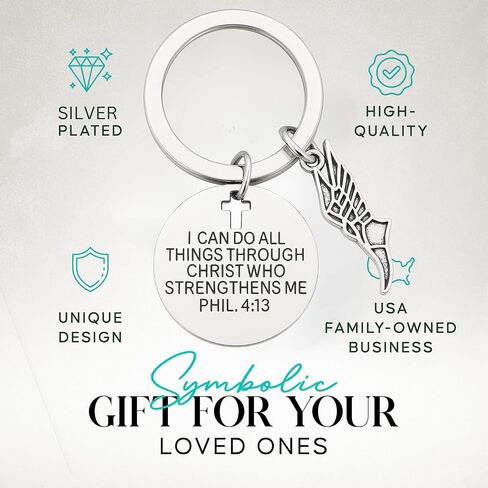 Sportybella - Track Keychain, Track N' Field Jewelry, Gift for Runners, Cross Country & Track and Field in Saudi Arabia
