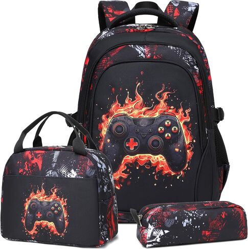 حقيبة الظهر Meisohua للأولاد المدارس 3pcs حقائب الظهر مع حقيبة كتب Box Box Kids for Boy خفيفة الوزن يوم الوهمية للأولاد في سن المراهقة in Kuwait