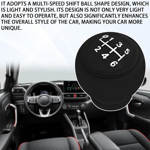 غلاف تحول العتاد 6 سرعات التحول مقبض الغطاء حامي مقابض السيليكون SILICONE SHIFTER ، مقابض شيفتر مهرجان السيارات أغطية واقية من انزلاق أغطية واقية من الانزلاق التلقائي (6 سرعات) in Kuwait