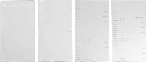JTLB Growth Chart Mirror for Wall, Growth Chart for Children with Stickers, Mirror Growth Chart for Wall, Not Easy to Break, Kinderzi in Saudi Arabia