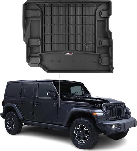 OMAC Premium Floor Mats for Jeep Wrangler 2018-2022 All-Weather Heavy Duty in Kuwait