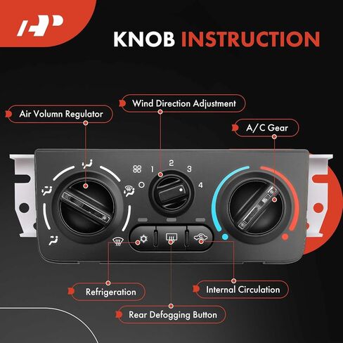 A-Premium Heater Climate Control Module متوافقة مع مركبات شيفروليه وبونتياك-2005-2010 كوبالت ، 2007-2010 G5 in Saudi Arabia