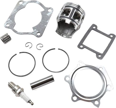 3JM-11601-00-00 2XJ-11631-01-97 Gasket Piston Rings Top End Rebuild Kit Fit for Yamaha Blaster 200 YFS200 1988 1989 1990 1991 1992 1993 1994 1995 1996 – 1999 2000 2001 2002 2003 2004 2005 2006 in Saudi Arabia