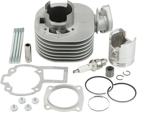 XMT-MOTO Cylinder Piston Top End Gasket Kit for Suzuki Quadsport LT 80 LT80 1987-2006(Replace Part Number:11210-40B01) in Saudi Arabia
