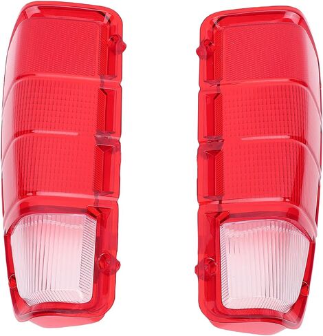jtlb 1 زوج من العدسة ذيل العدسة 073 يمين الشاحنة اليمنى بديل الإسكان الذيل Red Tail Light for Power Wagon 1972-1980 in Saudi Arabia