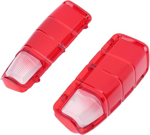jtlb 1 زوج من العدسة ذيل العدسة 073 يمين الشاحنة اليمنى بديل الإسكان الذيل Red Tail Light for Power Wagon 1972-1980 in Saudi Arabia
