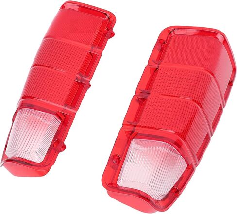 jtlb 1 زوج من العدسة ذيل العدسة 073 يمين الشاحنة اليمنى بديل الإسكان الذيل Red Tail Light for Power Wagon 1972-1980 in Saudi Arabia