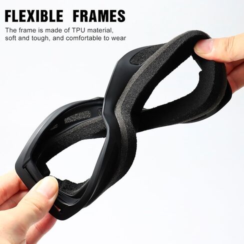 Dirt Bike ATV Goggles Motorcycle Gogglesfor Men Women Youth,UV400 Protection MX OTG Offroad Riding Racing Goggles in Kuwait