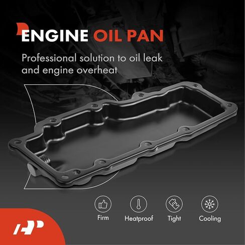 A-Premium Lower Engine Oil Pan Sump مع قابس التصريف متوافق مع Mercedes-Benz C300 W204 2018-2018 ، C350E W205 2016-2018 ، GLC300 X204 2016-2017 ، L4 2.0L in Saudi Arabia