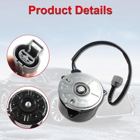 محرك مروحة تبريد الرادياتير 16363-75030 16363-20390 يناسب Highlander RX350 RX400H RX450H 3.5L REPALCE OE 16363-20400 16363-75040 in Saudi Arabia