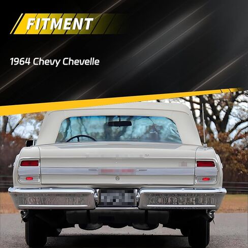 عدسة مصباح مصباح خلفي متوافق مع Chevy Chevelle 1964 ، [DOT Certified] [IP67 مقاوم للماء] عدسة ضوء عاكس المصد الخلفي [لا مصابيح] ، 2 أجهزة كمبيوتر ، عدسة مدخنة in Kuwait