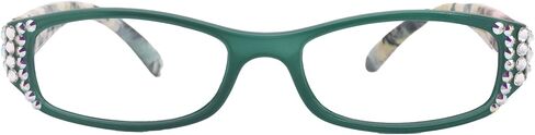 Rosie Bling Reading Glasses W Women W (Aurora Borealis) بلورات أوروبية حقيقية (Black) NY Fifth Avenue (+2.25) in Saudi Arabia