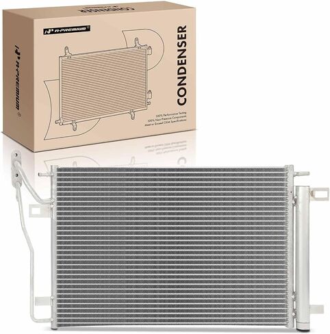 A-Premium Air Conditioning A/C Condenser Compatible with Ford Fusion 2006-2012 & Mercury Milan 2006-2009 & Lincoln MKZ 2007-2012, Zephyr 2006, 2.3L 3.0L 3.5L in Saudi Arabia
