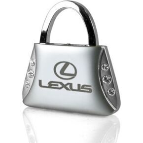 LEXUS Clear Crystals Purse Style Key Chain in Saudi Arabia