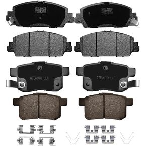 PM Auto Front Rear Brake Pads For 2013-2017 Honda Accord, Set of 8 Ceramic Brakes Pads in Saudi Arabia