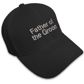 Speedy Pros Baseball Cap Father of The Groom Embroidery Holidays and Occasions Wedding in Saudi Arabia