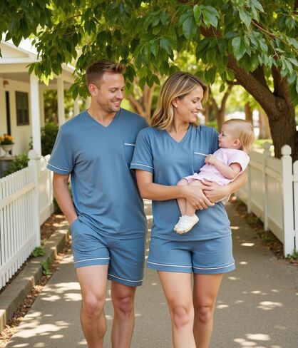 Litherday Womens Pajama مجموعات قصيرة الأكمام بيجاماس ناع in Kuwait