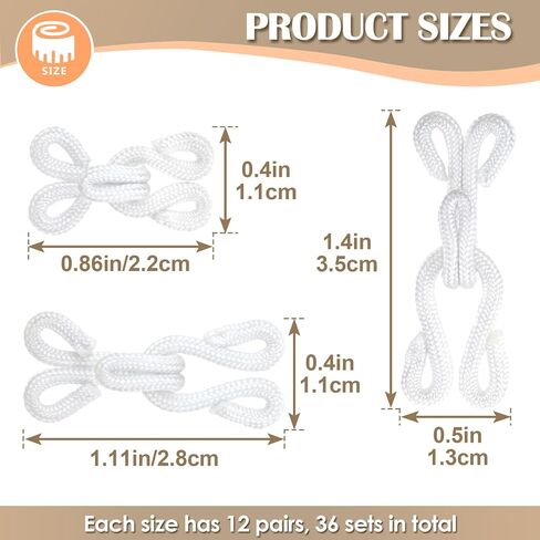 HINZIC 80 Pairs Gold Sewing Hooks and Eyes Closure, 9/12/14/16mm Metal Bra Snap Hook Replacement for Clothing Trousers Skirts Crafts Dress in Saudi Arabia