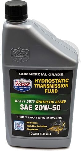 Lucas 5-Quart 20W-50 Hydrostatic Transmission Fluid Change Kit with 2-Filters, Prevents Corrosion in Saudi Arabia