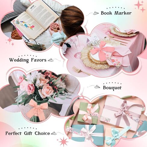 83PCS Bookmark Making Kit, 20 Acrylic Bookmark Blanks(3mm Thick) with 20Pcs Book Lover UV DTF Sticker 20Pcs Tassels and 3 Rolls Chiffon Silk Ribbon, Clear Acrylic Bookmarks Set for DIY Crafts Gifts in Saudi Arabia