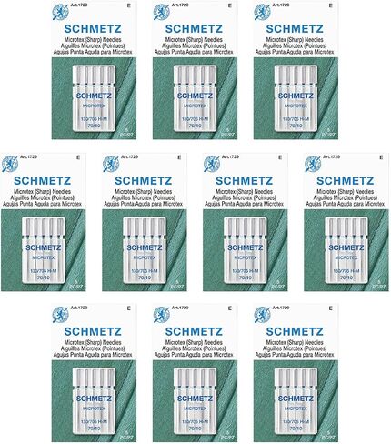 Microtex Sharp Machine Needles-Size 10/70 5/Pkg in Saudi Arabia