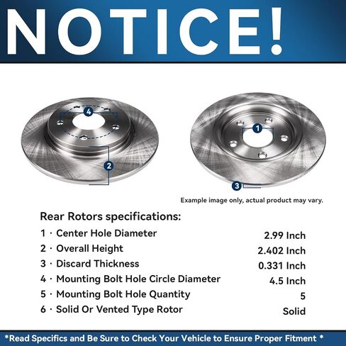 Detroit Axle - Brake Kit for Hyundai Tucson Sonata Kia Sportage Optima Magentis Replacement 11.02" inch Front & 10.31" inch Rear Disc Brake Rotors Ceramic Brakes Pads in Saudi Arabia