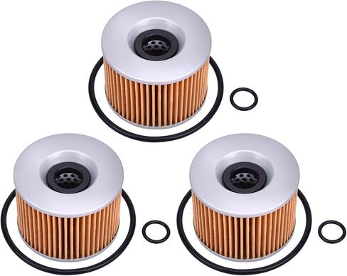 3pcs HF401 مرشح النفط لـ Kawasaki Nin/JA 250R 2011 2006 2007 2008 2009 2012 2012 EX250 in Saudi Arabia