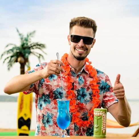 Patelai 8 Pieces Stainless Steel Coffee Stirrers Mixing Spoon Drink Cocktail Stir Sticks Stirring Tea Spoon Long Handle Bar Spoon, 7.87 Inch in Kuwait