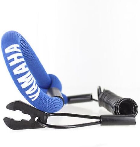 Yamaha New Oem Blue Waverunner Floating Wrist Lanyard ، MWV-LANCD-98-12 in Saudi Arabia