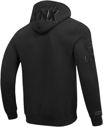 Mens WNBA Classic Triple Black Full Zip Hoodie in Saudi Arabia