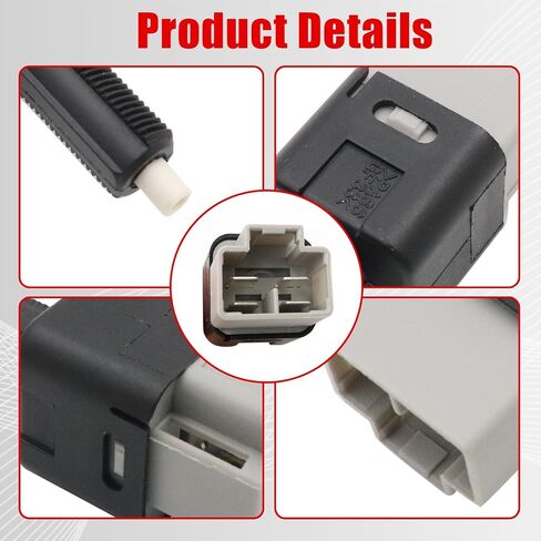 FZJDSD STOP LAMP Switch Switch Assembly 25320-AX11A 25320AX11A متوافق مع Nissan Altima 2016-2018 Pathfinder 2016-2020 ضوء الفرامل in Saudi Arabia