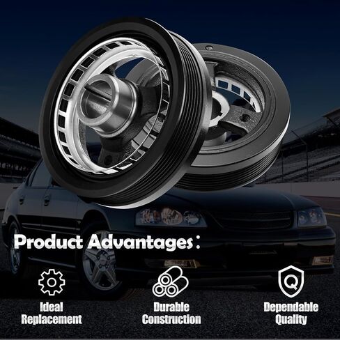 محرك التوافقي التوافقي بكرة العمود المرفقي 24504609 ، متوافق مع شيفروليه ، بويك ، بونتياك آند أولدزموبيل سيارات ماليبو ، إمبالا ، مشروع ، تعقب ، ريجال ، قرن ، سكايلارك ، استبدال 594-148 32900284 in Kuwait