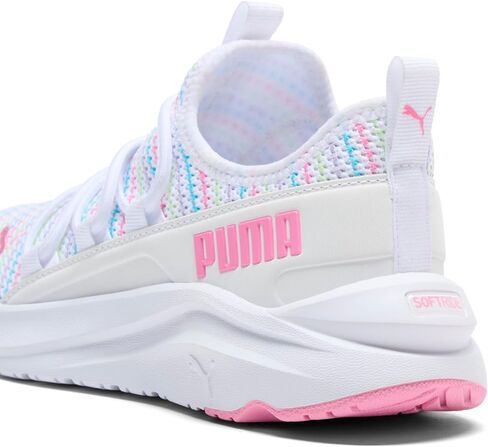 PUMA Softride One4All Sorbet (Big Kid) Puma Black/Passionfruit 5 Big Kid M in Saudi Arabia