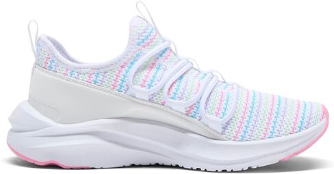 PUMA Softride One4All Sorbet (Big Kid) Puma Black/Passionfruit 5 Big Kid M in Saudi Arabia